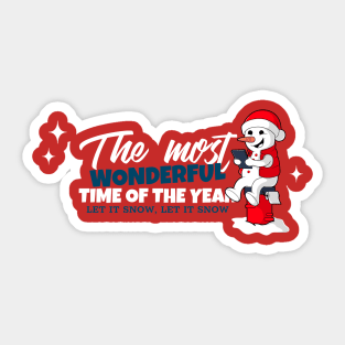 Let it Snow! Sticker